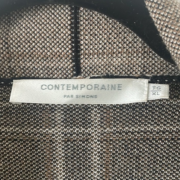 Simons Checked Cardigan - Picture 3 of 3